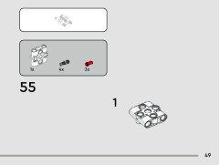 LEGO 75390 instructions page 49 – build guide