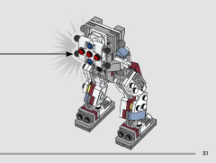 LEGO 75390 instructions page 51 – build guide