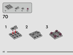 LEGO 75390 instructions page 62 – build guide