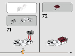 LEGO 75390 instructions page 65 – build guide