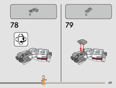 LEGO 75390 instructions page 69 – build guide