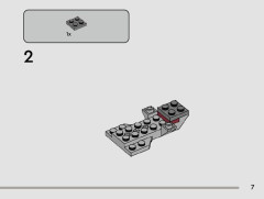 LEGO 75390 instructions page 7 – build guide