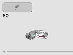 LEGO 75390 instructions page 70 – build guide