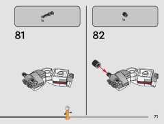 LEGO 75390 instructions page 71 – build guide