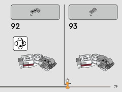 LEGO 75390 instructions page 79 – build guide