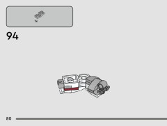 LEGO 75390 instructions page 80 – build guide