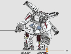 LEGO 75390 instructions page 85 – build guide