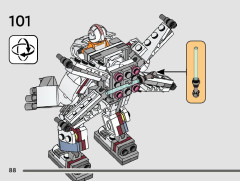 LEGO 75390 instructions page 88 – build guide