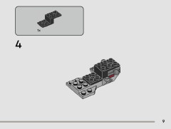 LEGO 75390 instructions page 9 – build guide