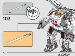 LEGO 75390 instructions page 90 – build guide