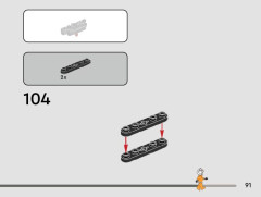 LEGO 75390 instructions page 91 – build guide
