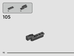 LEGO 75390 instructions page 92 – build guide