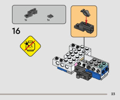 LEGO 75391 instructions page 23 – build guide