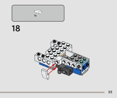 LEGO 75391 instructions page 25 – build guide