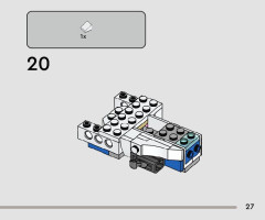 LEGO 75391 instructions page 27 – build guide