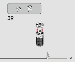 LEGO 75391 instructions page 47 – build guide
