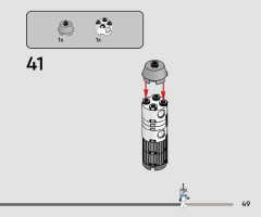 LEGO 75391 instructions page 49 – build guide