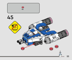 LEGO 75391 instructions page 53 – build guide