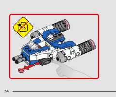 LEGO 75391 instructions page 54 – build guide