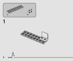 LEGO 75391 instructions page 8 – build guide