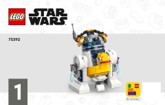LEGO 75392 instructions page 1 – build guide