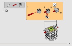 LEGO 75392 instructions page 11 – build guide
