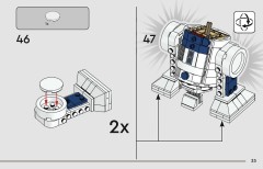 LEGO 75392 instructions page 33 – build guide