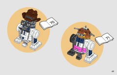 LEGO 75392 instructions page 69 – build guide