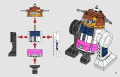 LEGO 75392 instructions page 71 – build guide