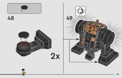 LEGO 75392 instructions page 33 – build guide