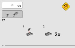 LEGO 75392 instructions page 52 – build guide