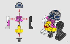 LEGO 75392 instructions page 55 – build guide