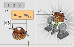 LEGO 75392 instructions page 47 – build guide