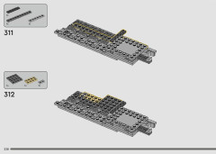 LEGO 75394 instructions page 238 – build guide