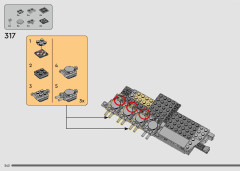 LEGO 75394 instructions page 242 – build guide
