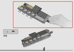 LEGO 75394 instructions page 243 – build guide