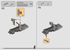 LEGO 75394 instructions page 78 – build guide