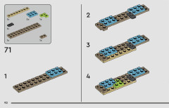 LEGO 75396 instructions page 92 – build guide