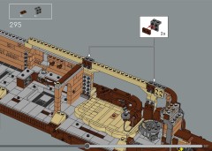 LEGO 75397 instructions page 207 – build guide