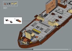 LEGO 75397 instructions page 213 – build guide