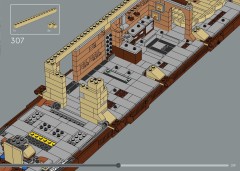 LEGO 75397 instructions page 219 – build guide