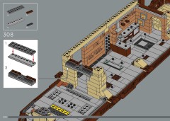 LEGO 75397 instructions page 220 – build guide