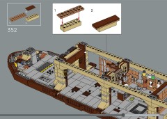 LEGO 75397 instructions page 255 – build guide