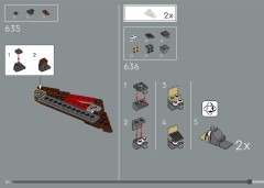 LEGO 75397 instructions page 134 – build guide