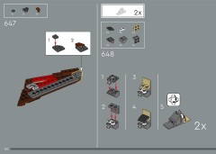 LEGO 75397 instructions page 140 – build guide