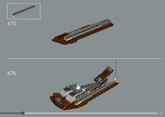 LEGO 75397 instructions page 151 – build guide