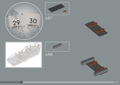LEGO 75397 instructions page 157 – build guide