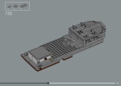 LEGO 75397 instructions page 189 – build guide