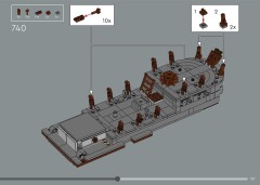 LEGO 75397 instructions page 197 – build guide