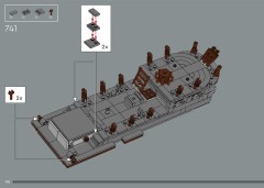 LEGO 75397 instructions page 198 – build guide